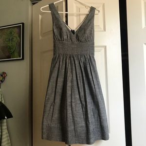 Grey Formal dress with tie